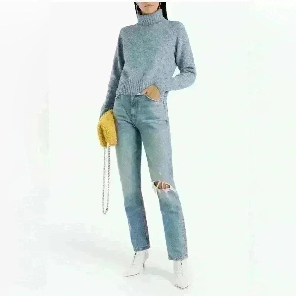 High Waist, Straight Leg Jeans, Re/Done, size 26. New W/tags!